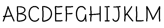 Cause 300 Font UPPERCASE