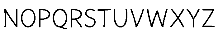 Cause 300 Font UPPERCASE
