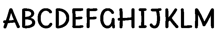 Cause 600 Font UPPERCASE