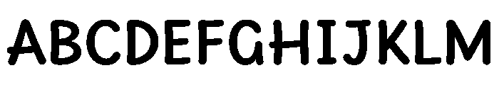 Cause 700 Font UPPERCASE