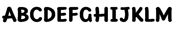 Cause 900 Font UPPERCASE