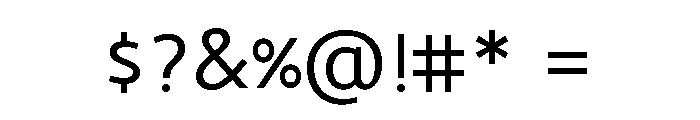 Cambay Devanagari Regular Font OTHER CHARS