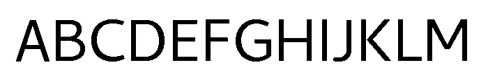 Cambay Devanagari Regular Font UPPERCASE