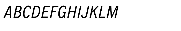 CA Normal Regular Italic Font UPPERCASE