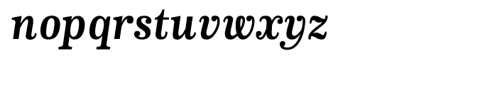 CA Normal Serif Bold Italic Font LOWERCASE