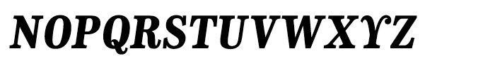 CA Normal Serif ExtraBold Italic Font UPPERCASE