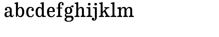 CA Normal Serif Medium Font LOWERCASE