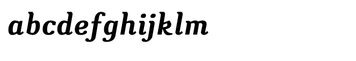 CA Texteron Bold Italic Font LOWERCASE