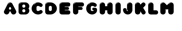 CA Wolkenfluff Gloss Font LOWERCASE