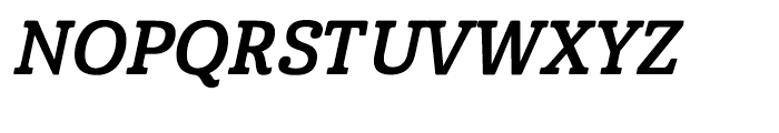 Cabrito Condensed Bold Italic Font UPPERCASE