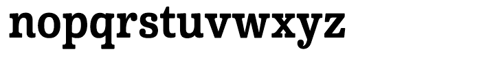 Cabrito Condensed Bold Font LOWERCASE