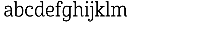 Cabrito Condensed Regular Font LOWERCASE