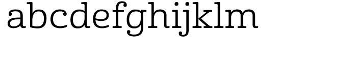 Cabrito Expanded Regular Font LOWERCASE