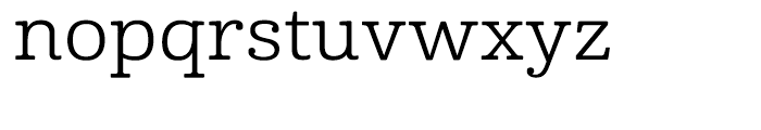 Cabrito Expanded Regular Font LOWERCASE