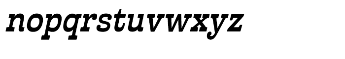 Cabrito Inverto Condensed Bold Italic Font LOWERCASE