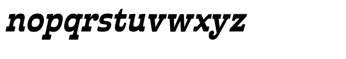 Cabrito Inverto Condensed ExtraBold Italic Font LOWERCASE