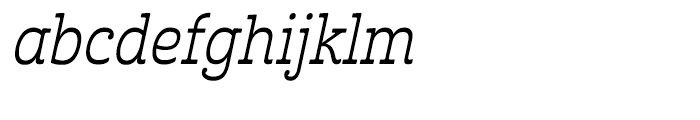 Cabrito Inverto Condensed Italic Font LOWERCASE