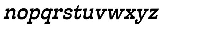 Cabrito Inverto Normal Bold Italic Font LOWERCASE