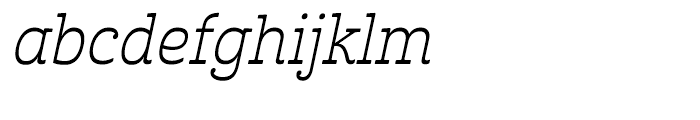 Cabrito Inverto Normal Book Italic Font LOWERCASE
