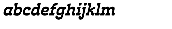 Cabrito Inverto Normal ExtraBold Italic Font LOWERCASE