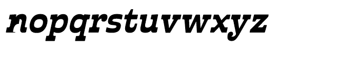 Cabrito Inverto Normal ExtraBold Italic Font LOWERCASE