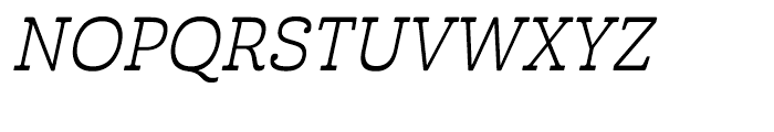Cabrito Inverto Normal Italic Font UPPERCASE