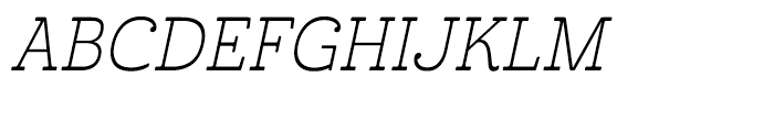 Cabrito Inverto Normal Light Italic Font UPPERCASE