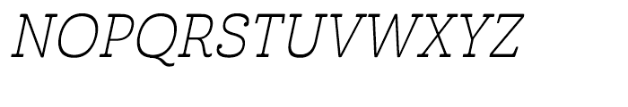 Cabrito Inverto Normal Light Italic Font UPPERCASE