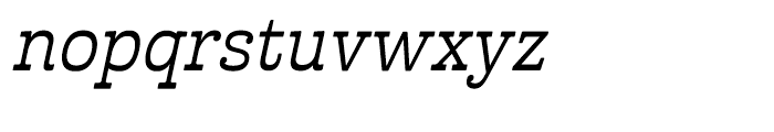 Cabrito Inverto Normal Medium Italic Font LOWERCASE