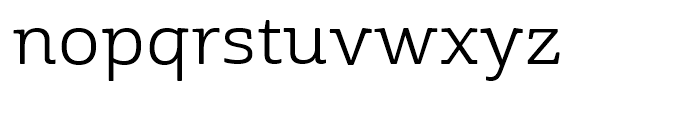 Cabrito Semi Ext Regular Font LOWERCASE