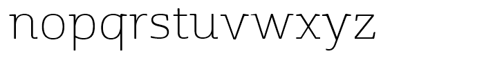 Cabrito Semi Ext Thin Font LOWERCASE