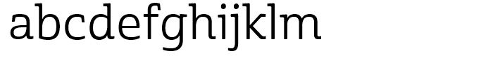 Cabrito Semi Norm Regular Font LOWERCASE
