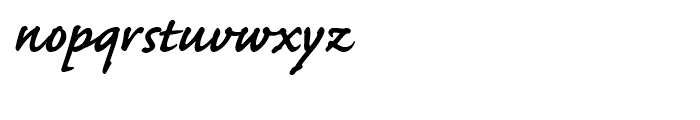 Caflisch Script Bold Font LOWERCASE