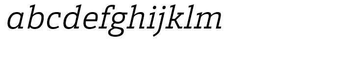 Calanda Light Italic Font LOWERCASE