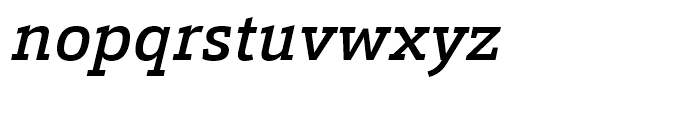 Calanda Medium Italic Font LOWERCASE
