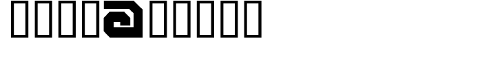 Calculator Regular Font OTHER CHARS