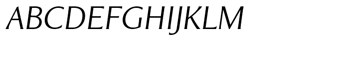 California Sans Regular Italic Font UPPERCASE