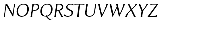 California Sans Regular Italic Font UPPERCASE