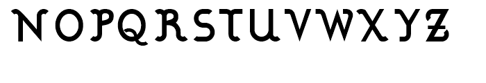 Calisso Standard Font UPPERCASE
