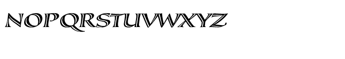 Calligraphica LX Italic Font UPPERCASE