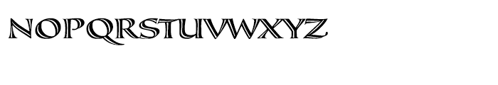 Calligraphica Regular SX Font UPPERCASE