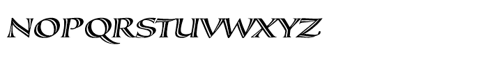 Calligraphica SX Italic Font UPPERCASE