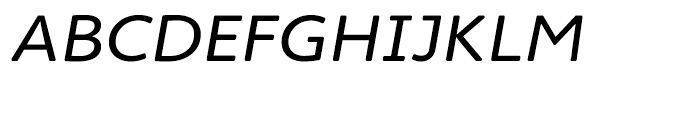 Cambridge Round Expanded Italic Font UPPERCASE