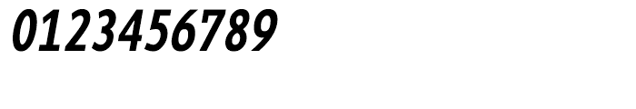Cambridge Semibold Condensed Italic Font OTHER CHARS