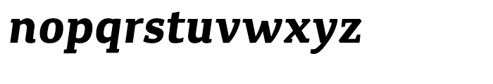 Canberra FY Bold Italic Font LOWERCASE