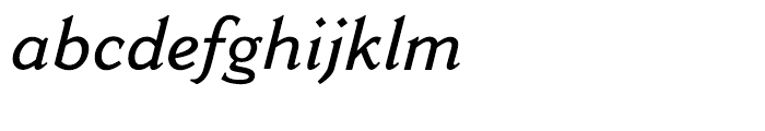 Cantoria Semibold Italic Font LOWERCASE