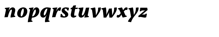 Capitolina ExtraBold Italic Font LOWERCASE