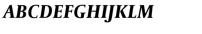 Capitolium Headline 2 Bold Italic Font UPPERCASE