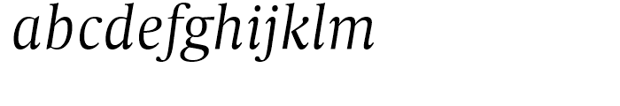Capitolium Headline 2 Light Italic Font LOWERCASE