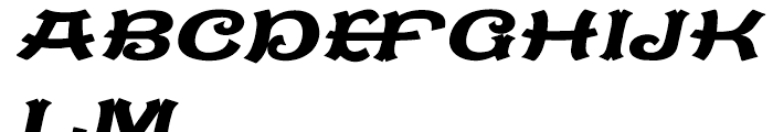 Caractere Doublet Italic Regular Font UPPERCASE
